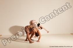 Female Anatomy poses - Capoeira